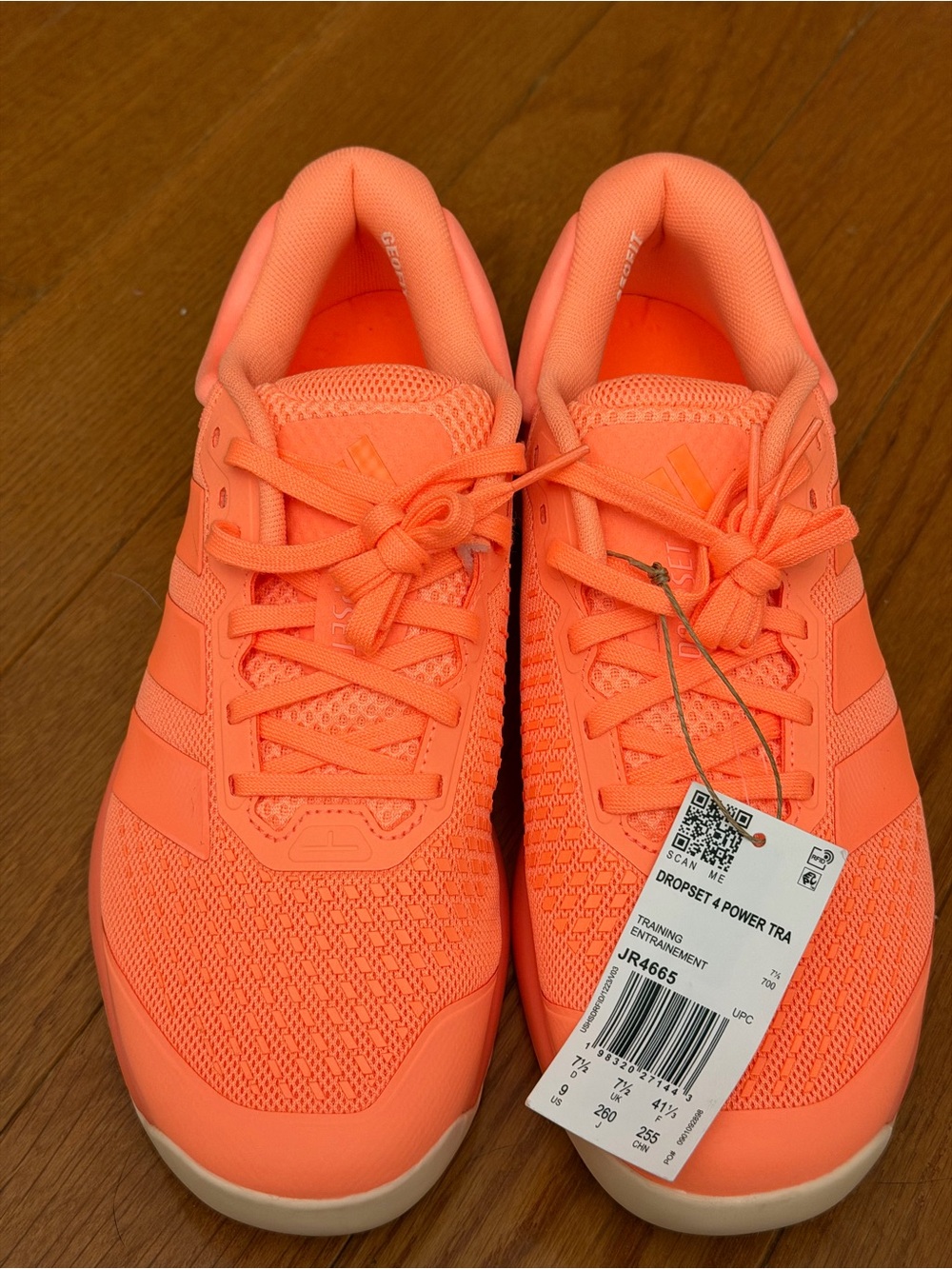 ADIDAS DROPSET 4 POWER TRAINING SHOES JR4665 size 9